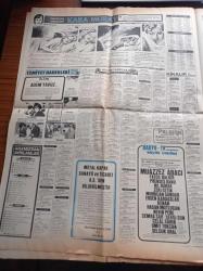 Günaydın Gazetesi - 27 Ağustos 1974 - Gençlik Ve Spor M. Yılmaz Mete - Üç Büyüklerin Katılacağı Zafer Kupası İzmir'de Başlayacak - Rumlar Tarafından Vurulan Gazeteci Arkadaşımız Adem Yavuz'u Kaybettik - İkinci Kıbrıs Harekatını Yöneten Sabri Evren Paşa - Rum Doktor Bile Adem Yavuz'un Vurulması İçin Bu Adice Bir Cinayettir Dedi