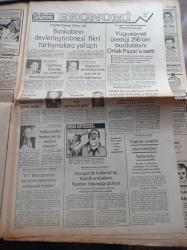 Günaydın Gazetesi - 17 Temmuz 1981 - Niyazi Yurtseven Çınarspor Başkanı Oldu - Galatasaray Teknik Direktörü Brian Brich - Beşiktaş Almanya'ya Gidiyor - Gülhane Parkı - Rus Jimnastikçisi Nelly Kim Yurdumuza Geliyor - Savcı Doğan Öz'ün Katil Sanığının Ölüm Cezası 3. Defa Bozuldu
