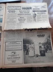 Günaydın Gazetesi - 17 Temmuz 1981 - Niyazi Yurtseven Çınarspor Başkanı Oldu - Galatasaray Teknik Direktörü Brian Brich - Beşiktaş Almanya'ya Gidiyor - Gülhane Parkı - Rus Jimnastikçisi Nelly Kim Yurdumuza Geliyor - Savcı Doğan Öz'ün Katil Sanığının Ölüm Cezası 3. Defa Bozuldu