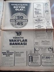 Günaydın Gazetesi - 17 Temmuz 1981 - Niyazi Yurtseven Çınarspor Başkanı Oldu - Galatasaray Teknik Direktörü Brian Brich - Beşiktaş Almanya'ya Gidiyor - Gülhane Parkı - Rus Jimnastikçisi Nelly Kim Yurdumuza Geliyor - Savcı Doğan Öz'ün Katil Sanığının Ölüm Cezası 3. Defa Bozuldu