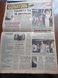 Günaydın Gazetesi - 17 Temmuz 1981 - Niyazi Yurtseven Çınarspor Başkanı Oldu - Galatasaray Teknik Direktörü Brian Brich - Beşiktaş Almanya'ya Gidiyor - Gülhane Parkı - Rus Jimnastikçisi Nelly Kim Yurdumuza Geliyor - Savcı Doğan Öz'ün Katil Sanığının Ölüm Cezası 3. Defa Bozuldu