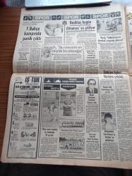 Günaydın Gazetesi - 17 Temmuz 1981 - Niyazi Yurtseven Çınarspor Başkanı Oldu - Galatasaray Teknik Direktörü Brian Brich - Beşiktaş Almanya'ya Gidiyor - Gülhane Parkı - Rus Jimnastikçisi Nelly Kim Yurdumuza Geliyor - Savcı Doğan Öz'ün Katil Sanığının Ölüm Cezası 3. Defa Bozuldu