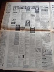 Günaydın Gazetesi - 14 Ağustos 1981 - İşte Bu Da Futbol Balesi - İstanbul Tenis Turnuvası - Kaçma Hazırlığı Yapan Mehmet Ali Ağca'nın Cezaevi Değiştirildi - Bir Ay Önce Evlenen Sezen Aksu İki Ay Sonra Anne Olacak - Tuncay Mataracı Öldürüleceğini İleri Sürdü - Türkiye'de İlk Pulu Agah Efendi Sigara Kağıdı Üstüne Bastırdı