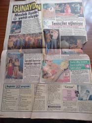 Günaydın Gazetesi - 2 Eylül 1984 - Galatasaray'ın Yüzü Bu Sefer Güldü - Erdal Keser - Fenerbahçe Artık Kampa Girmeyecek - Suudi Arabistan Kralı'nın Kardeşi Türkiye Gezisini Yarıda Kesti - Türk İş Genel Sekreteri Sadık Şide - Çalışma Ve Sosyal Güvenlik Bakanı Mustafa Kalemli Emeklilik Yaşı 55'e Çıkacak - Filistin Kurtuluş Örgütü Temsilcisi Ebu Firaz'a Ankara'da Suikast Planı - Ünlü Wolkswagen Zarar Ediyor - Bitlis Sigarası İstanbul'da Satılmayacak