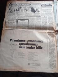 Günaydın Gazetesi - 13 Şubat 1983 - Fenerbahçeli Efe İlk Kez Eski Takımı Eczacıbaşına Karşı Oynuyor - Galatasaray İskenderunspor Maçı - Zeki Alasya - Metin Akpınar - İtalya Mafia'dan illallah Dedi - Hacı Ali Demirel Teslim Oldu - Partiler Yasası İçin 48 Üye Söz istedi - Kıbrıs Türk Federe Devleti - Sadi Irmak - Koramiral Doğan Toktamış Toprağa Verildi