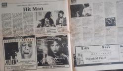 Sinema Gazetesi Filmcilik ve Sinemacılık Dergisi - 12-18 Eylül - Antrakt 1 Yaşında - Flaş Filmler Fırtınası Başlıyor - ''Alien 3'' Filmi - Sınır ya da Berlin - 70 Yıl Önce Bir Anti-Militarist - Bu Yıl ''Portakal'' On Dilim - Kısa Filmcilere Çağrı - İn Berlin - Gecenin Ötesi Filmi - Van Damme Efsanesi Filmi - Hit Man - Seni Seviyorum Rosa - Beethoven - Anahtar - Lethal Weapon 3 Filmi - Geçmişe Yolculuk Filmi - Doğadaki Umut Filmi - Christopher Columbus Filmi - Onbir Gün Onbir Gece 3 Filmi fotoğraf ve haberi - Tam Takım Dergi