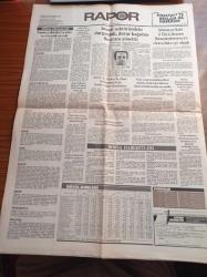Rapor Gazetesi - 12 Mayıs 1981 - Dallas Dizisinde Yeni Bir Heyecan - Dünya Ağır Siklet Boks Eski Şampiyonu Muhammed Ali'nin Jesti - Mitterand'ın Devletçi Ekonomi Politikasını Dünya Merakla Bekliyor - Turgut Özal Alınacak Yeni Kararları Yarın Açıklayacak - İslam Kalkınma Bankası Trabzon Giyim Sanayii'ne Ortak Oldu - Japonya Belçika'ya Daha Az Otomobil Satacak