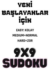 Yeni Başlayanlar İçin 9x9 Sudoku Kitabı (360 Sudoku)