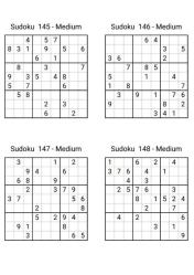 Yeni Başlayanlar İçin 9x9 Sudoku Kitabı (360 Sudoku)