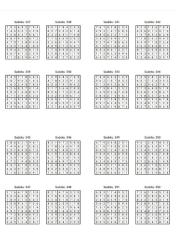 Yeni Başlayanlar İçin 9x9 Sudoku Kitabı (360 Sudoku)