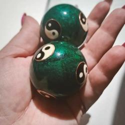 Antika - Baoding Topları - Meditasyon / Stres Topu / Çin Tıbbı - kitantik - kitaLog