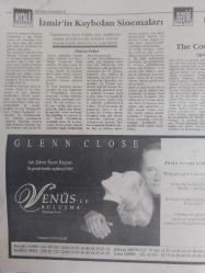 Sinema Gazetesi Filmcilik ve Sinemacılık Dergisi - 21-27 Aralık 1992 - ''Camdan Kalp'' e Bir Uluslararası Ödül Daha-  Thelma ve Louise ile Venüs'le Buluşma - Ağustos'ta Rapsodi Filmi - Richard Gere - Red it Filmi - Terence Hill - Thelma ve Louise Filmi - Avrupa İşi Bir Edebiyat Uyarlaması - ''Kırmızı Pazartesi''yi Seyredin ve Utanın - Sanatçı Dünyalarında Bir Gezinti: Venüs'le Buluşma - Uğur Vardan - İzmir'in Kaybolan sinemaları - Halbuki Biz Onları Çok Sevmiştik: The Commitments Filmi - Uğur Vardan - Kaliteli Bir Anatür: ''Hızlı Soyguncu'' filmi - Tiyatrolarda Bu Hafta - Dehşetin Nefesi - Ateş Üstünde Yürümek Filmi - Hülya Aksular - Yılmaz Zafer - Kürşat Alnuaçık - Semiha Berksoy - Erdoğan Akduman - Genç Ölmek - Sonsuza Yürümek - Kuzuların Sessizliği - Kendini Arayan Adam - The İndecent Woman - Kuraldışı Kadın - Hızlı Soyguncu Filmi - Tom Selleck - Jane Saymour - Şafakta Buluşalım - 3 Belalılar Dönüyor Filmi fotoğraf ve haberi - Tam Takım Dergi