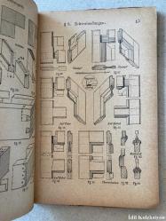 Tischler (Schreiner) Arbeiten - Sammlung Göschen  - Professor E. Viehweger - Vereinigung wissenschaftlicher Verleger - Almanca Kitap (Zamana Dayalı Yıpranmaları Mevcuttur)