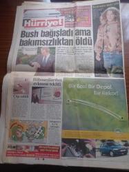 Hürriyet Gazetesi - 10 Mart 2003 - Başbakan Recep Tayyip Erdoğan - Beşiktaş Kulübü Başkanı Serdar Bilgili -  Fenerbahçe'den Hakem Selçuk Dereli'ye Tepki - Abdullah Cavcav'ın Hakareti Ortalığı Karıştırdı - Adalet Ve Kalkınma Partisi Siirt'te 3 0 Yaptı - ABD'li Askerler Türk Binbaşıyı Kızdırdı - Ünlüler Mehmet Ali Erbil İçin Seferber Oldu - Bayan Hayrünnisa Gül'ün Resepsiyonunda Şarap da Vardı - İşte Kot'un İsim Babası Aytaç Koç