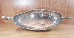 ViNTaGe GÜMÜŞ KaPLaMa PİRİNÇ GONDOL.......35cm