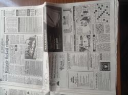 Hürriyet Gazetesi - 19 Kasım 1990 - Ali Ulvi 40 Yıldır Karikatür Çiziyor - Metin Tekin - Emin Çölaşan Fenerbahçe Dosyasını Açıyor- Aykut Kocaman - Sadri Alışık'ın İkinci Baharı - Yıldırım Akbulut Turgut Özal'dan İstediğini Aldı - Meclis'in En Devamlı Milletvekili 83'lük Kamil Tuğrul Coşkunoğlu - Devlet Bakanı Işın Çelebi Düello Davetini Reddetti - İçişleri Bakanı Abdulkadir Aksu Molla İddiasına Gülerim - Erdal İnönü