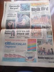 Hürriyet Gazetesi - 21 Temmuz 1985 - Futbol Federasyonuna Kukla Başkan Aranıyor - Ogün Altıparmak - Casus Yusufovun İşi 110 Gün Sonra Bitti - Denizcilik Sektöründe Yeni Çalkantı - Uğur Mengenecioğlu İçin Sahtekarlık İddiası - Turgut Sunalp'dan Değerlendirmeler - Üstsüzlere Alıştık - F 16 İçin Üçlü Soruşturma - İnanılmaz Madonna