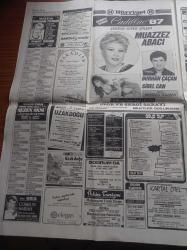 Hürriyet Gazetesi - 7 Nisan 1987 - Burhan Çaçan - Muazzez Abacı - Sibel Can - Feyyaz Uçar - Abdülkerim Durmaz'a Transfer Yasak - Fenerbahçeli Müjdat Yetkiner Galatasaray İle Flört Ediyor - Benim Yeşilçam'ım Yazı Dizisi - Bestekar Ercüment Berker  Liseli Fatma'ya Araba İle Çarptı - Partilerde Seçim Alarmı - Avrupa Ekonomi Topluluğu - Yunan Fantomu Samsun Feribotuna Dalış Yaptı
