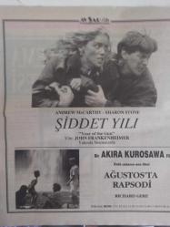 Sinema Gazetesi Filmcilik ve Sinemacılık Dergisi - 7-13 Mart 1992 - Pendik Oscar Sineması ve Özden Film'den Zonguldak Maden İşçilerine Yardım - Müjdat Gezen - Sine'Sen'de Genel Kurul - Şiddet Yılı Filmi - Andrew McCarthy - Sharon Stone - Ağustos'ta Rapsodi Filmi - Akira Kurosawa - Richard Gere - ''Tehlikeli Saatler'' Filmi - Micckey Rourke - Anthony Hopkins - Kız Arkadaşım Filmi - Merdiven Altındakiler Filmi - Desperate Hours Filmi - Mickey Rourke - Kokuşmuş Hayat Flmi - Sadi Çilingir - Bir Romanın Fotoromanı - Haftanın Filmleri - Kız Arkadaşım Filmi - Dan Aykroyd - Macaulay Culkin - Kız Arkadaşım Filmi - Dan Aykroyd - Jamie Lee Curtis - Yıldız Sarayı'nda Mitolojik Kan Davası: Oresteia - Tüm Zamanların En İyi 10 ''Kara Filmi'' - Sevgili Filmi - Claude Berri fotoğraf ve haberi - Tam Takım Dergi fotoğraf ve haberi - Tam Takım Dergi