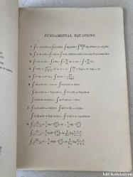A Short Table Of Integrals - B. O. Peirce - Ginn And Company - İngilizce Kitap (Kısa Bir İntegral Tablosu)