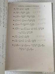A Short Table Of Integrals - B. O. Peirce - Ginn And Company - İngilizce Kitap (Kısa Bir İntegral Tablosu)