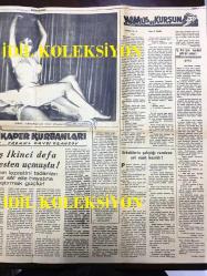 HARMAN GAZETESİ - 16 ŞUBAT 1962 - SAYI: 192 - BAZI MEŞHURLARIN İÇ YÜZÜ VE SAPIKLIKLARI - REZALET ALEMLERİ - TÜRKAN ŞORAY - GÜLER KIVRAK - NAMUS VE KURŞUN, İLHAN F. DEMİR