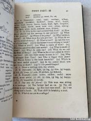 A First English Book - Walter Ripman - J.M. Dent and Sons - İngilizce Kitap (İlk İngilizce Kitap) Hafif Yıpranma ve Lekeli Kısımları Mevcut