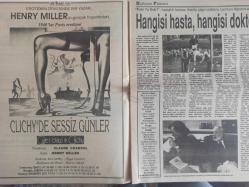 Sinema Gazetesi Filmcilik ve Sinemacılık Dergisi - 23-29 Kasım 1992 - ''Zehirli Sokaklar'' filmi - ''Gizli Yüz''ün Galaları - Yeni Bir Uygulama: Sinemalara Yıllık Giriş Kartı - Yeni Kültür Bakanı'mız Fikri Sağlar - Zuhal Olcay - Clich'de Sessiz Günler Filmi - Henry Miller - Claude Chabrol - Henry Miller - Hangisi Hasta, Hangisi Doktor? - Son Şampiyon Filmi - Amior Nissan - Wayne Archer - İsterik Filmi - Dalila Dilazzaro - Bruno Gaburno - Kara Sinema Perdede - Genç Ölmek Filmi - Julia Roberts - Campbell Scott - Türbanlı Kızın Öyküsü Sürüyor - Gizli Yüz Filmi - Zuhal Olcay - Fikret Kuşkan - Sevda Ferdağ - Peki ya Bob? Filmi - Bill Murray - Richard Dreyfuss - Bir ''iç yolculuk' filmi - Haftanın Filmleri - ''Gizli Yüz'': ''Kırık Bir Aşk Hikayesi'' - Zehirli Sokaklar Filmi - Wesley Snipes - Mario Van Peebles - Judd Nelson - Çingene ve Melek Filmi - Leo Daniel - Samy Luck - İkiz Kan - Van Damme - Geoffrey Lewis - Bolo Yeung - Tam Takım Dergi