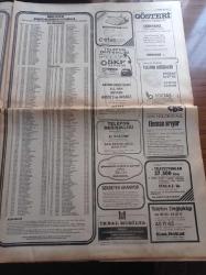 Hürriyet Gazetesi - 11 Ağustos 1981 - Futbol Federasyonu Başkanı Yılmaz Tokatlı - Engin Verel İle İlyas Tüfekçi Milli Takımda - İbrahim Tatlıses - Emel Sayın - Gönül Yazar - Nazan Şoray - Zerrin Egeliler- Selami Şahin - Kenan Evren Haksız Kazanç İle Mücadelemizi Sürdüreceğiz - Rauf Denktaş Kıbrıs'ta İngiltere'nin Garantörlüğü Kaldırılmalı - Doğu Perinçek Mao'nun Fikirlerini Benimsiyorum - Güngör Yerdeş Tahliye Edildi