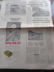 Hürriyet Turizm Gazetesi - 16 Haziran 1965 - Akdeniz - İçel Doğu Akdeniz'in Bir Turist Cennetidir - Ucuz Temiz Otel - Marmaris'e Kabilse Denizden Gidiniz - Kolonyacılık Türkiye'de Sanayi Kolu Haline Geldi - Tarih Güzellik Ve Güneş Diyarı Fethiye - Samandağı Plajlarında Denize Girmeğe Doyum Olmaz - Manavgat - Alanya - Kleopatra'nın Deniz Banyosu Yaptığı Ve Guruplarını Seyrettiği Belde - Sorgun Ve Homa
