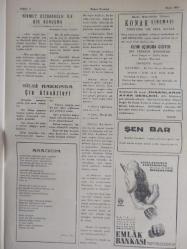 Radyo Gazetesi Siyasi Radyo ve Sanat Dergisi - 11 Aralık 1957 - Perihan Sözeri'yi Dinlerken - Rüştü Şardağ Şehrimiz Adına Mevlana İhtifaline Gidiyor - Yeni Umum Müdürden Beklediklerimiz - Münis Faik Ozansoy - Zehra Eren - Türkçe Tangoların Sevilen Solisti - Aşk Susamışlardı - Sevim Tın - Ziraat Bankası Reklamı - Lejyon Dönüşü Filmi - Sissi Filmi - Hasan Tahsin Önder - Emlak Bankası Reklamı - Sonsuz Izdırap - Hazreti-i Muhammed'in Yegani Varisi Hazret-i Mevlana - İnsaniyet Zinciri - Sümerbank Reklamı - Adsız Kahramanlar - Ormanlar Mabudesi fotoğraf ve haberi - Tam Takım Dergi