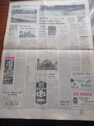 Hürriyet Turizm Gazetesi - 7 Temmuz 1965 - Karadeniz - Sinop'a En Kolay Deniz Yolu İle Gidebilirsiniz - Rize - Bafra - Amasya - Amasra - Sualtı Avcılığı - Karasu - İnebolu - Trabzon Denince Akla Balık Gelir - Samsun'un Bütün Sahilleri Plaj - Tabiatın Özenerek Yarattığı Şirin Belde Ordu - Abana Bir Cennettir - Amasra'da Lokantaların Hepsi Deniz Kenarında
