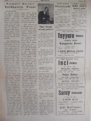 Radyo Gazetesi Siyasi Radyo ve Sanat Dergisi - 25 Haziran 1958 - Kıymetli Besteci - Selahattin Pınar - Rüştü Şardağ - Münir Nurettin Selçuk - Dr. Alaattin Yavaşça - İzmir'de İki Üstat Konseri Münir ve Alaattin Geliyor - Nezahat Bayram ve Mustafa Geceyatmaz Turneden Döndüler - Yusuf Nalkesen'in Yeni Bestesi - Markonun İhya Edilen Besteleri - Sevim Tanürek Başta - Cüneyt Orhun - Müzik Şefi - Devlet Tiyatro ve Operası Sanatkarlarını Tanıtıyoruz: - Gökçen Hıdır - Kadirşinas Bir Dosta Açık Teşekkür - İlhami Tansel - Cüneyt Orhun Müzik Şefi - Dursun Mercankaya'nın Bir Evladı Oldu - Emlak Bankası Reklamı - Ziraat Bankası Reklamı - Bir Özel Programcılıktan Özel İntiba - İnsanlar ve Neş'e - Fahri Kavala ve Solo Şarkıları - Markonun İhya Edilen Besteleri - Haftanın Solistleri - Nesrin Sipahi'ye Geçmiş Olsun - Tayyare Sineması - İnci Sineması - Saray Sineması fotoğraf ve haberi - Tam Takım Dergi