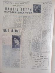Radyo Gazetesi Siyasi Radyo ve Sanat Dergisi - 29 Ekim 1958 - Yanlış Anlaşılmayalım Fahriye Caner ve Gönül Akıncı'ya - Rüştü Şardağ - Erköseler Radyodan Ayrılacak mı? - Suna Sirmen Can Akbel'le Evlendi - Mithat Akaltan'ın Eşi Ayten Akaltan, Güzel Sanalar Müessesesi Kurdu - Ömer Vursal - Tasarruf Bumudur? - İlhami Tansel - Ayten Akaltan - Üç Kıymetli Sanatkarımız Amerika'ya Davet Edildi - Meliha Ars - Yükses Ses Sanatkarı Hoca Radife Erten Hayatını Anlatıyor - İdil Biret - Bir Yaş Günü - Sanatkar Ruhu - Ziraat Bankası - Meliha Ars - Konak Sineması - Yıldız Sineması - Saray Sineması - Mithat Akaltan Eşi - Tayyare Sineması - Şen Bar - İnci Sineması fotoğraf ve haberi - Tam Takım Dergi