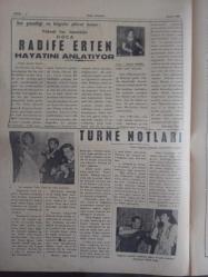 Radyo Gazetesi Siyasi Radyo ve Sanat Dergisi - 12 Kasım 1958 - Alaturka - Macit Aray - Radyo Sanatkarları Konser Vermezlermi? - Ankara Radyosu Kısa Dalga Yayınındaki Parazit - Ömer Vursal - Güler Gülhan - Esen Altan'ın Geçen Haftaki Nefis Okuyuşu - Ekrem Güyer'den Hatıralar - Yüksek Ses Sanatkarı Hoca Radife Erten Hayatını Anlatıyor - Turne Notları - Saadettin Şahin - Talha Özen - Gönül Engin - 23. Yıl - İlhami Tansel - Lüksemburg''ta Neler Gördüm? - Ziraat Bankası Reklamı - Şen Bar - Saray Sineması - Turne Notları - Radyo Sanatkarları Konser Vermezlermi - Güler Gülhan - Konak Sineması - Yıldız Sineması - Tayyare Sineması fotoğraf ve haberi - Tam Takım Dergi