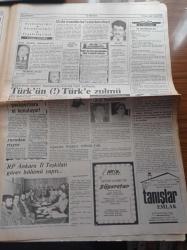 Milli Gazete - 9 Ocak 1988 - Diyalektik Materyalizm - Yahudi Terör Çeteleri Çizmeyi İyice Aştılar - Çalışma Bakanı İmren Aykut - Yunanla Bulgar Zulümde Yarışıyor - Mücahidler Ruslar Geri Çekilmek Zorunda - Humeyni Hamaney'e Sert - Devlet Bakanı Cemil Çiçek Gençlik Konusunda Herkes Laf Üretiyor - Yahudiler Sinir Gazıyla Çocukları Boğuyor