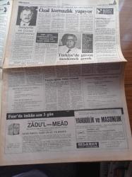 Milli Gazete - 30 Nisan 1989 - Şanlıurfa Belediye Başkanı İbrahim Halil Çelik Serbest - Refah Partisi - Necmettin Erbakan'dan Kurultayda Demokrasi Dersi - Hak İş Sendikası - Öz Gıda İş Sendikası - Şekerci Hacı Bekir'de Grev - İsmet Özel Bugün Kitaplarını İmzalıyor - Hasan Aksay - Turgut Özal Kendi Kazdığı Kuyuya Düşecek - Seçim Kanunu Değiştirilmelidir