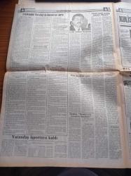 Milli Gazete - 30 Nisan 1989 - Şanlıurfa Belediye Başkanı İbrahim Halil Çelik Serbest - Refah Partisi - Necmettin Erbakan'dan Kurultayda Demokrasi Dersi - Hak İş Sendikası - Öz Gıda İş Sendikası - Şekerci Hacı Bekir'de Grev - İsmet Özel Bugün Kitaplarını İmzalıyor - Hasan Aksay - Turgut Özal Kendi Kazdığı Kuyuya Düşecek - Seçim Kanunu Değiştirilmelidir