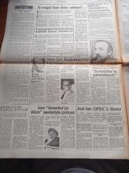 Milli Gazete - 7 Kasım 1987 - TKP Genel Sekreteri Haydar Kutlu Sovyetlerin Yanındayız - Necmettin Erbakan Malatya'da Konuşacak - Halk Refah Partisi'ni Bekliyor - Recep Tayyip Erdoğan Ve Arkadaşları Trafik Kazası Geçirdi - Başbakan Turgut Özal Adana'da Gazino Açtı - Yüksel Uzel - Ahu Tuğba - Öz Gıda İş Lezzo'da Greve Başladı - Pakistan Cemaat-i İslam Genel Sekreterliği'ne Gazi Hüseyin Ahmet Getirildi - Refah Partisi'ne Verilecek Her Oy Düşmana Atılan Bir Tokattır