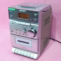 SONY CMT-EP303 MİNİ MÜZİK SETİ , RADYO ÇALIŞIYOR , CD VE TEYP ÇALIŞMIYOR , HÂLİYLE