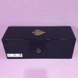 CHAMPAGNE ARMAND DE BRIGNAC BRUT GOLD SİYAH LAKE BOŞ AHŞAP KUTU