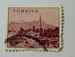 Mektup Zarfından Kesilmiş  / Postadan Geçmiş Pul Filateli - TÜRKİYE VAN , 5 PARA - Türkiye Cumhuriyeti