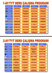 2026 TYT Planlı Ders Çalışma Defteri (200 Sayfa)