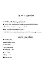 2026 TYT Planlı Ders Çalışma Defteri (200 Sayfa)