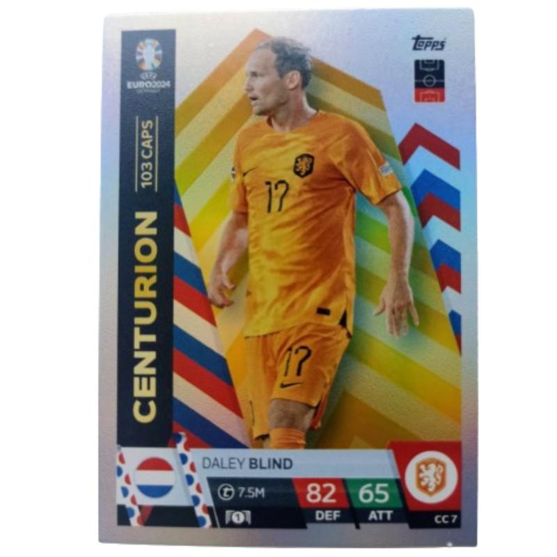 Topps Match Attax Euro 2024 Centurion Daley Blind CC7 Hollanda