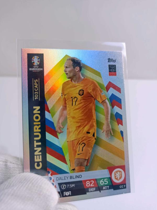 Topps Match Attax Euro 2024 Centurion Daley Blind CC7 Hollanda