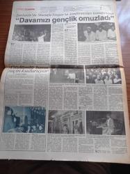 Milli Gazete - 2 Kasım 1987 -   Recep Tayyip Erdoğan - TİM SE Dar ve Orta Gelirli Ev Sahibi Olamaz- Abdurrahman Dilipak - Emine Şenlikoğlu - Osmanlıca Arapça Kadar Önemlidir - Behice Boran Ve Başörtülü Vatandaş - Bülent Ecevit Her Şey İşçi Aleyhine - Necmettin Erbakan Turgut Özal'ı TV'de Tartışmaya Çağırdı - Refah Partisi'nden Ödleri Kopuyor - Başbakan Turgut Özal Komünistlerle Dinciler Aynı - Esad Coşan Tercümanı Yalanladı - Recai Kutan - Lütfi Doğan - Ziyad Ebuzziya Harf Devrimi Hata İdi