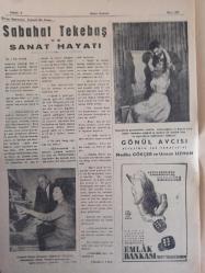 Radyo Gazetesi Siyasi Radyo ve Sanat Dergisi - 25 Mart 1959 - Dr. Alaettin Yavaşça Bayramda Ankara'da Konser Verecek - Ankara Radyosundaki: Falsolar! - Özcan Sevgen - Sabahat Tekebaş ve Sanat Hayatı - İlhami Tansel - Rüştü Şardağ Rahatsız - Ankara Radyosunda: Yevmiyeli Spiker! - Gönül Avcısı Piyesinin İki Yaratıcısı Mediha Gökçer ve Umran Uzman - Emlak Bankası Reklamı - Kıymetli Sanatkar Ekrem Güyer'den Hatıralar - Tayyare Sineması - Unutulmaz Melodiler Filmi - Yıldız Sineması - Dağlar Ejderi Filmi - Sevim Çağlayan Konseri - Ziraat Bankası Reklamı - Behiye Aksoy Ankara'ya döndü - Mualla Mercan Radyodan Ayrılıyor - Şen Bar - Saray Sineması - Kaderli Yıllar Filmi - Kendini Kurtaran Şehir Filmi - Tam Takım Dergi