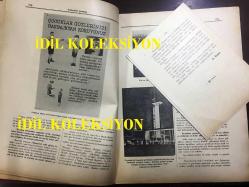 DEMİRYOLLARI MECMUASI - EYLÜL 1933 - SAYI: 103 - TÜRKİYE'DEKİ İLK ELEKTRİKLİ DEMİRYOLU - DEMİRYOLLARIMIZDA MÜZELER, SERGİLER - KAZAN TAŞI ÇAMURUNUN KAZANLARDAN UZAKLAŞTIRILMASI - AMERİKALI MÜTAHASSIS  MISTER BEL HAKKINDA BİR MÜSAHABE - NAKLİYE İŞLERİNE BİR BAKIŞ - FAYOL'UN İDARECİLİK NAZARİYESİ - BAĞDAT DEMİRYOLUNUN TARİHÇESİ - BURUN VE GENİZ TIKANIKLIĞI - YOL VE RAY VAGONU HAKKINDA BİR TECRÜBE - BOSTANCI İSTASYONU - MÜHENDİS TERFİK FAZLI - MACİT BURHAN - LÜTFİ CEMAL - MÜNİR REŞİT - YUSUF İZZETTİN