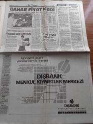 Güneş Gazetesi - 9 Nisan 1987 - Safiye Ayla Anlatıyor Yazı Dizisi - Yaşar Kemal Uygarlık Kitaba Saygıdır - Fikret Hakan - Aziz Nesin - Beşiktaş Eski Kaptanı Necdet'e Sazlı Sözlü Jübile - Fenerbahçe'de Olaylar Bitmiyor - Feyyaz Uçar - Radyasyon Evlatlarını Yiyor - Çay Kur Genel Müdürü'nden Sonra Türkiye Atom Enerjisi Başkanı Da Görevden Alındı - Ahmet Yüksel Özemre - Yılmaz Telatar - Erdal İnönü Ege Barış Denizi Olmalı - Banker Kastelli Temize Çıktı - Ege İçin Tek Yol Lahey - İsmail Cem